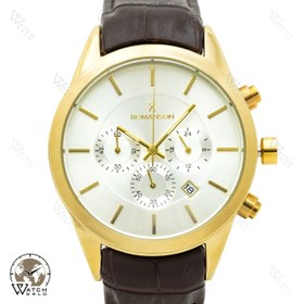 تصویر ساعت مچی عقربه ای مردانه۴موتوره کرنوگراف رومانسون ROMANSON CHRONOGRAPH 8040G