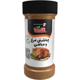 تصویر چاشنی مرغ و ماهی گلها حجم100 گرم – P.E.T 