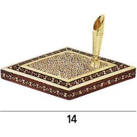 تصویر جا قلمی لوزی تک قیف 