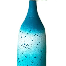 تصویر گلدان قد بلند بی گردن 