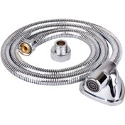 تصویر شلنگ توالت شودر مدل لیا رنگ طلا مات 