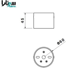 تصویر چراغ سقفی روکار SH-2017-6W 