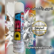 تصویر اسپری رنگ سفید مات دیبا 300ml 