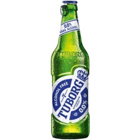 تصویر نوشیدنی آبجو بدون الکل توبورگ شیشه (500 میل) tuborg tuborg