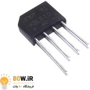 تصویر پل دیود شانه ای KBL610 Bridge Diode KBL610