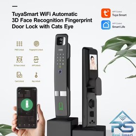 تصویر دستگیره هوشمند تویا مدل Smart Door Lock 3D Face Fingerprint H20-3D 