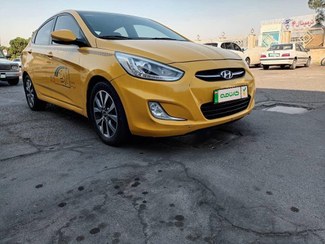 تصویر هیوندای اکسنت مدل 2015 ا Hyundai Accent blue Hyundai Accent blue