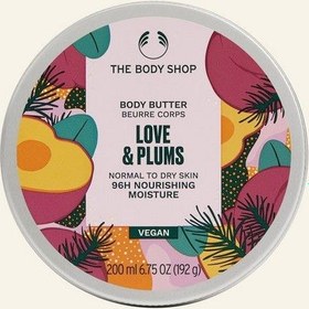 تصویر کره بدن مدل Love & Plums بادی شاپ The Body Shop 