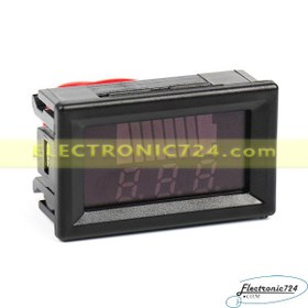 تصویر نمایشگر ظرفیت و ولتاژ باتری Battery Meter Display 