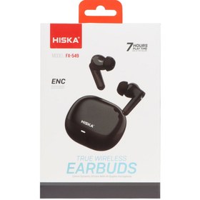 تصویر هندزفری بلوتوثی ( ایرپاد ) هیسکا مدل HISKA FX 549 HISKA FX549 Bluetooth airpod