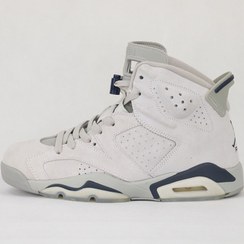 تصویر کفش مردانه نایک JORDAN 6 RETRO طوسي 