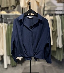 تصویر شومیز پری مدل گره دار کد 19901027 