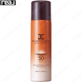تصویر اسپری ضد آفتاب جیجون JAYJUN Real Water Brightening Black Sun Spray SPF50+ PA++++ 100ml 