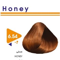 تصویر رنگ مو گیاهی ویتامول سری Honey مدل Honey شماره 6.54 