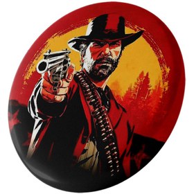 تصویر پیکسل سنجاقی Red Dead Redemption Red Dead Redemption Design Pixel Pin