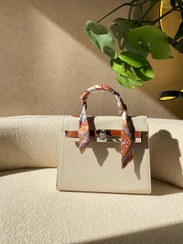 تصویر کیف بزرگ هرمس سایز بزرگ شکلاتی 