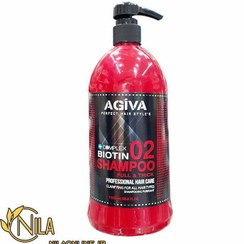 تصویر شامپو مراقبت کننده آگیوا مدل Agiva O2 Biotin Complex حجم 1000 میلی لیتر Agiva O2 Biotin Complex Shampoo 1000 ml