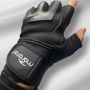 تصویر دستکش بدنسازی مچبنددار مردانه ماراتن – VH-SPORT 
