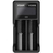 تصویر شارژر باتری اکستار 2 شیار هوشمند XTAR Intelligent Charger VC2SL XTAR Intelligent VC2SL Digital Battery Charger