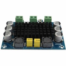 تصویر ماژول آمپلی فایر 2 کاناله 120 وات مدل XH-M543 BOARD MODULE AMPLIFIER XH-M54