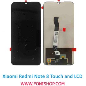 تصویر تاچ و ال سی دی شیائومی REDMI NOTE 8 ا تاچ و ال سی دی شیائومی ردمی مدل نوت 8 تی تاچ و ال سی دی شیائومی ردمی مدل نوت 8 تی