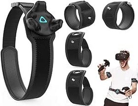 تصویر بسته‌بندی کمربند و بند واقعیت مجازی Azonee برای بسته‌های سیستم HTC Vive، تسمه‌های دستی قابل تنظیم کمربند تمام بدن VR دست/پا در واقعیت مجازی (۱ کمربند + ۲ بند کف دست + ۲ بند پا) - ارسال 20 روز کاری ا Azonee VR Belt and Strap Bundle for HTC Vive System Pucks, Adjustable Hand Straps Waist Full-Body VR Hand/Foot Straps in Virtual Reality (1 Belt + 2 Palm Straps+2 Foot Straps) Azonee VR Belt and Strap Bundle for HTC Vive System Pucks, Adjustable Hand Straps Waist Full-Body VR Hand/Foot Straps in Virtual Reality (1 Belt + 2 Palm Straps+2 Foot Straps)