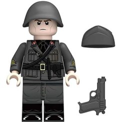 تصویر لگو جنگ جهانی | مینی فیگور سرباز ایتالیایی N642 