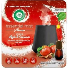 تصویر دستگاه خوشبو کننده هوا ایرویک تایمر دار برقی Air Wick Apple & Cinnamon با رایحه سیب و دارچین 20 میل 