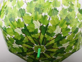 تصویر چتر طرح برگ پاییزی 