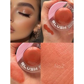 تصویر رژگونه و رژلب shy face 