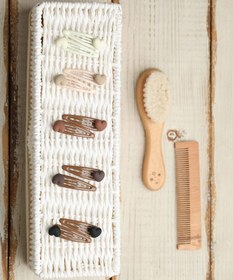 تصویر گیره تق تقی طرح قلبی 