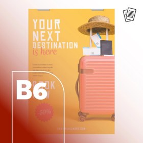 تصویر تراکت B6 