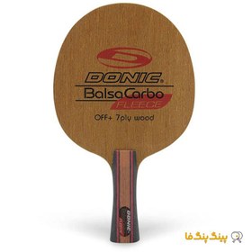 تصویر چوب راکت بالسا کربو فیلیس Donic Table Tennis Blade Model Balsa Carbo Fleece