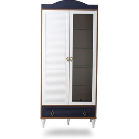 تصویر کمد ویترینی نوزاد مدل دیاموند 