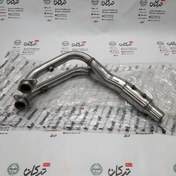 تصویر لوله هدرز اگزوز موتور بنلی 300 دوسیلندر اصلی 