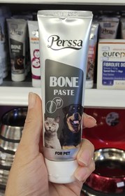 تصویر خمیر تقویت استخوان و دندان سگ و گربه برند پرسا bone paste 