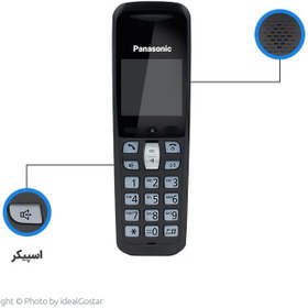 تصویر تلفن بی سیم پاناسونیک مدل KX-TGF120 ا Panasonic KX-TGF120 Wireless Phone Panasonic KX-TGF120 Wireless Phone