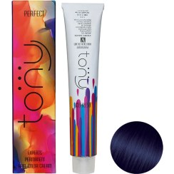 تصویر رنگ مو تونی سری اکسپرتس شماره RT16 حجم 100 میلی لیتر رنگ سرمه ای 