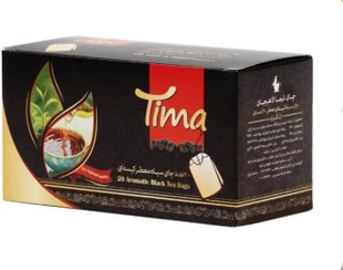 تصویر چای سیاه کیسه ای معطر تیما 20 عددی 