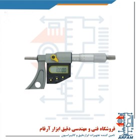 تصویر ست میکرومتر دیجیتال آسیمتو 200-100 خارج سنج مدل 6-08-115 Asimeto Digital Interchangeable Anvils Outside Micrometer 115-08-6