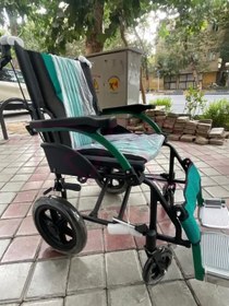 تصویر ویلچر ارتوپدی LAJ 863-12 جی تی اس orthopedic wheelchair 863-12LAJ JTS