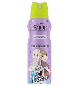 تصویر اسپری خوشبو کننده کودک مدل فروزن فاقد پارابن فاقد آلومینیوم ضد حساسیت Avior kids body spray