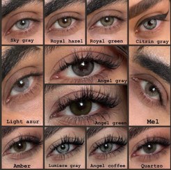 تصویر لنز مارلی نمره دار رنگی سالانه ( Marly ) 