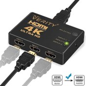 تصویر سوئیچ 3 به 1 HDMI وریتی HDMI VERITY H403