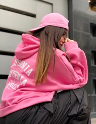 تصویر سویشرت صورتی پینترستی Pinterest Hoddie