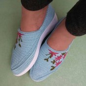 تصویر گیوه طرح نسترن 