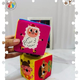 تصویر مکعب های احساسات انتشارات ماه کوچولو 