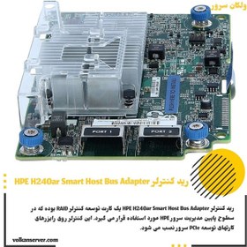 تصویر کارت رید کنترلر HPE H240ar Smart Host Bus Adapter 