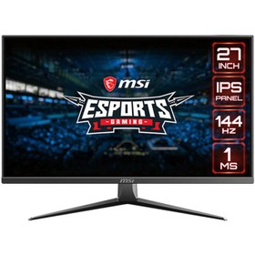 تصویر مانیتور ام اس آی 27 اینچ مدل Optix MAG273 MSI Optix MAG273 27 Inch Full HD Monitor