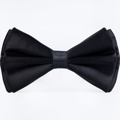 تصویر پاپیون مشکی طرح ساده 